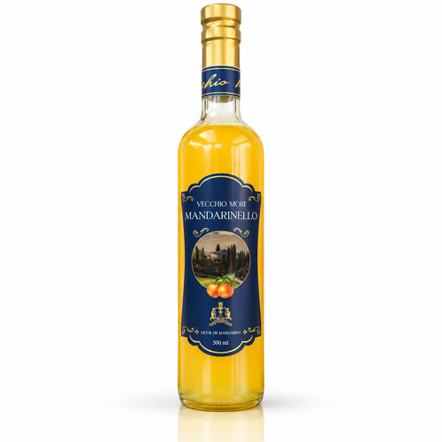 Botella Mandarinello Mori 500 cc